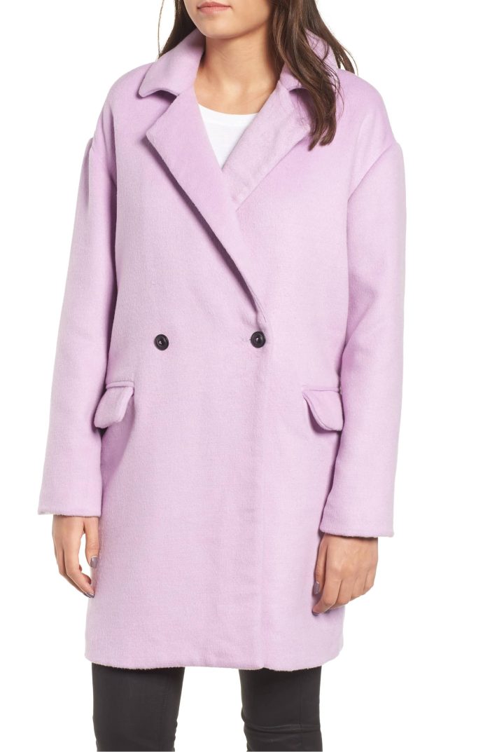 Leith lavender coat