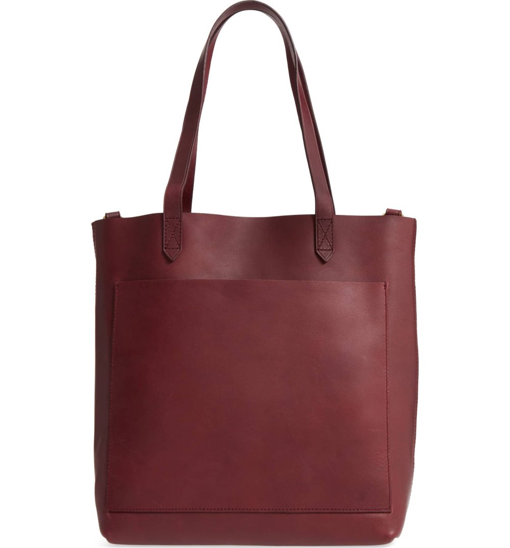 madewell red tote