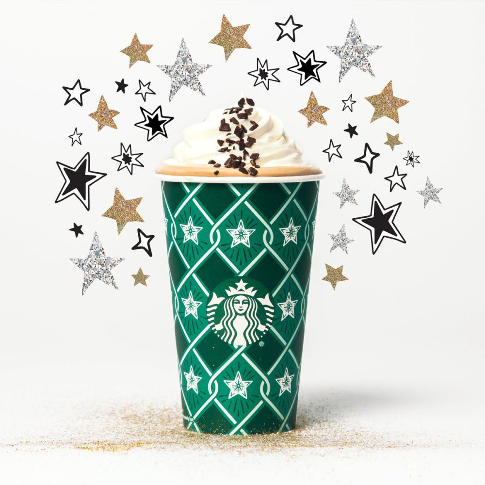 Starbucks' Black and White Mocha Collection