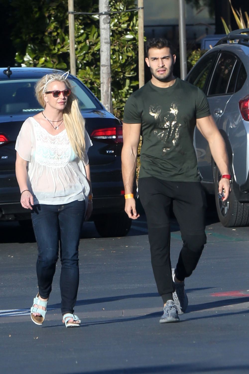 Britney Spears and Boyfriend Sam Asghari Enjoy Her Break From Vegas