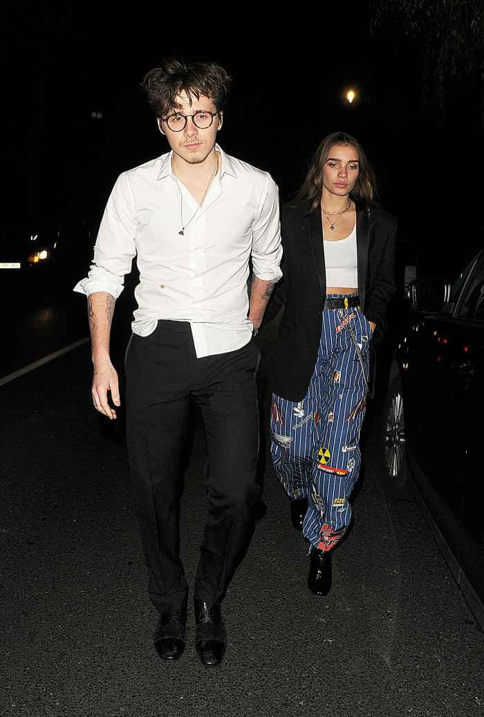 Brooklyn Beckham Spotted With New Girlfriend Hana Cross at Fashion Awards Afterparty