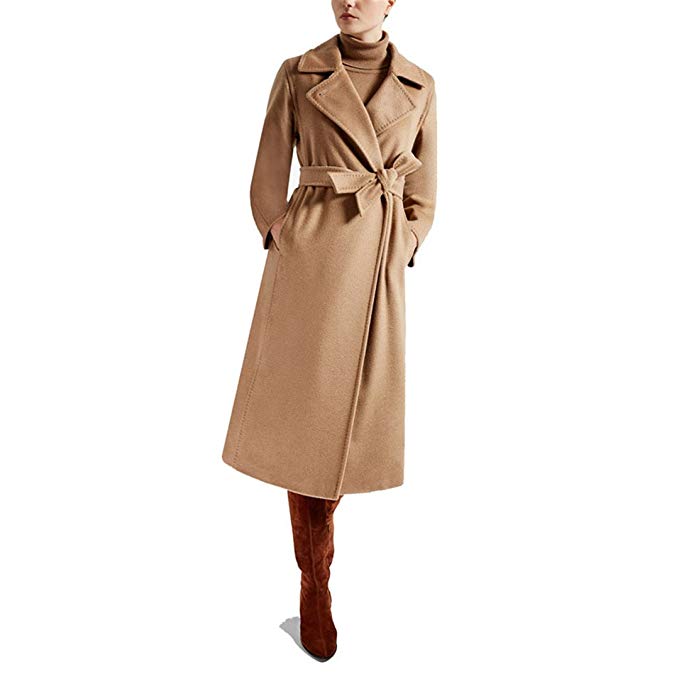 Carmonoudi 2017 New Female Pure Hand Cashmere Overcoat