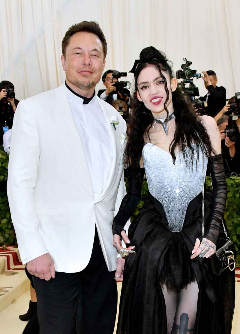 Celebrity Couples of 2018 Elon Musk and Grimes