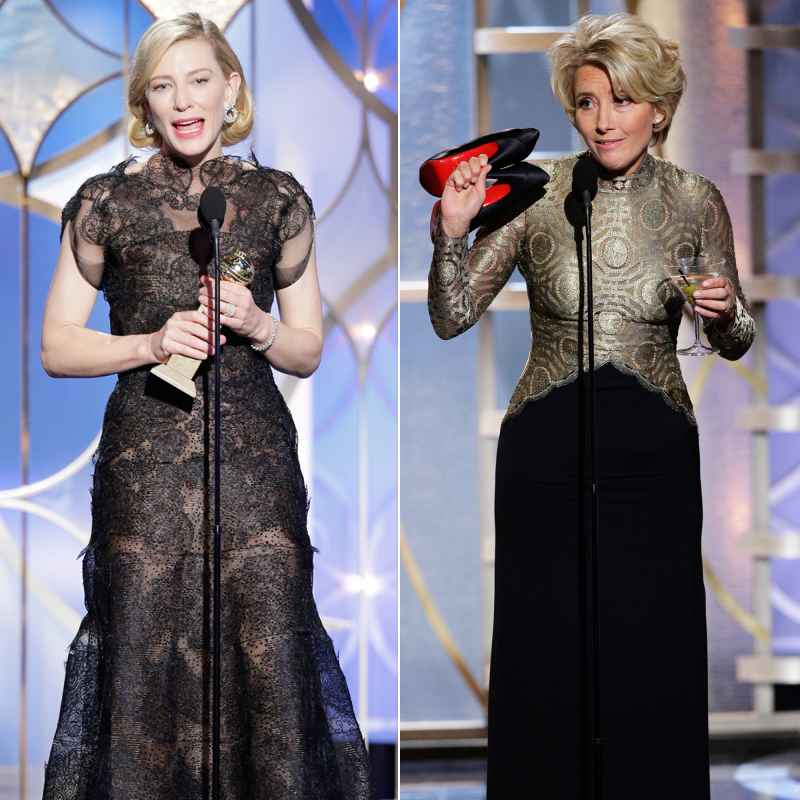 Celebs Who Have Been Over-Served at the Golden Globes: Cate Blanchett, Emma Thompson and More