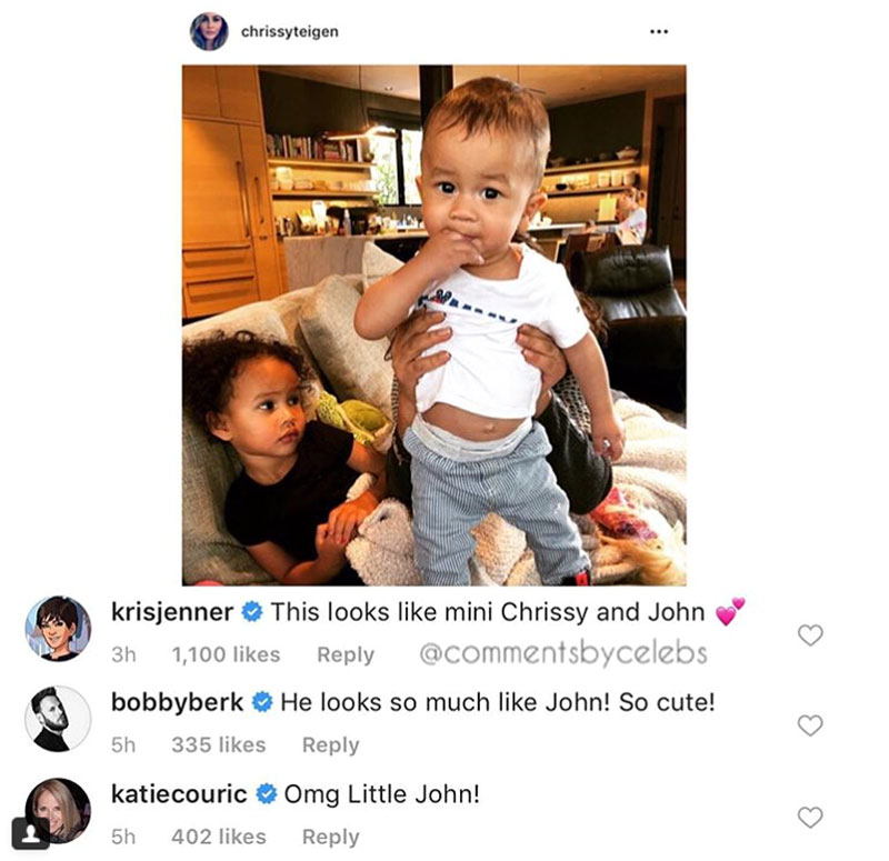 Chrissy Teigen's New Pic of Her Kids Is Causing a Commotion