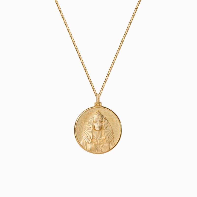 Cleopatra Coin Necklace