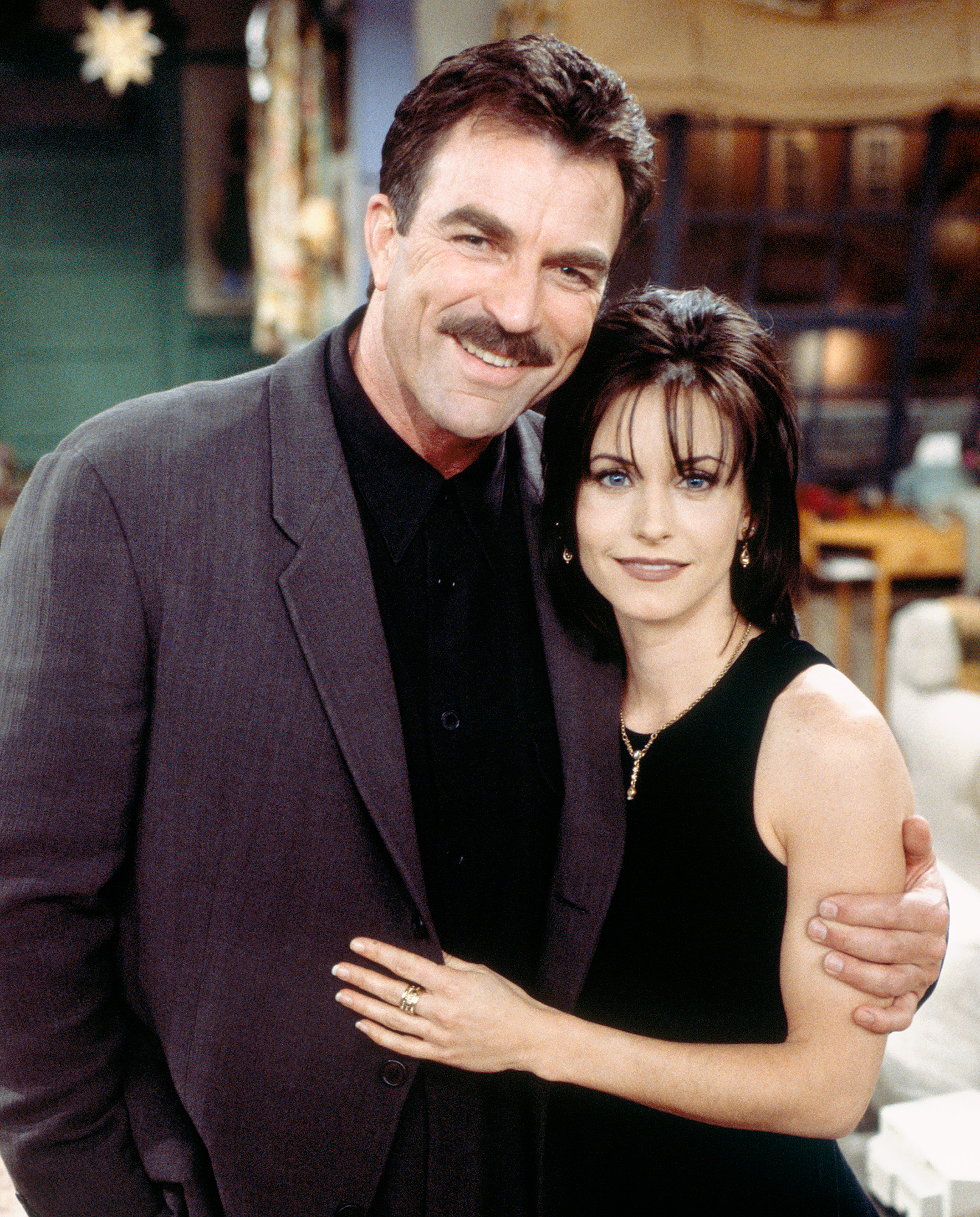 Courteney Cox and Tom Selleck Reunite: Watch the Video