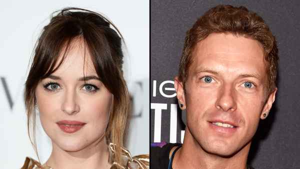 Dakota Johnson and Chris Martin