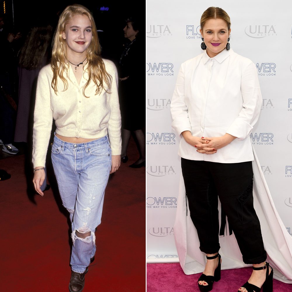 Drew Barrymore’s Body Through the Years