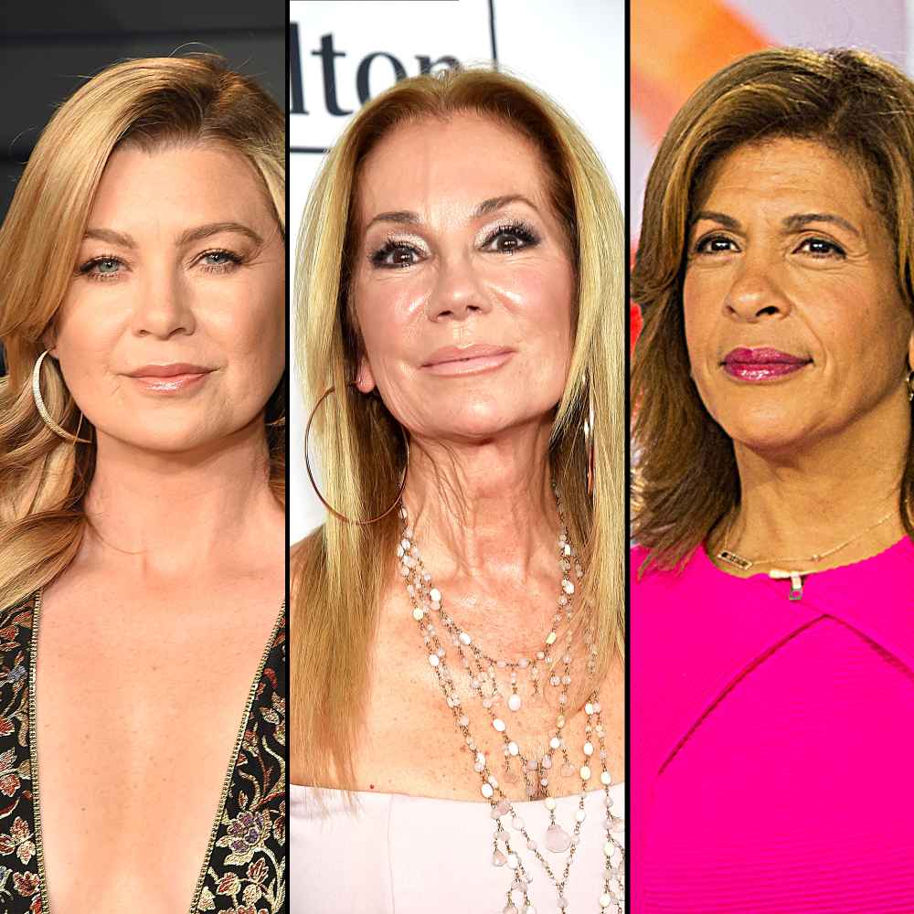 Ellen Pompeo, Kathie Lee Gifford and Hoda Kotb