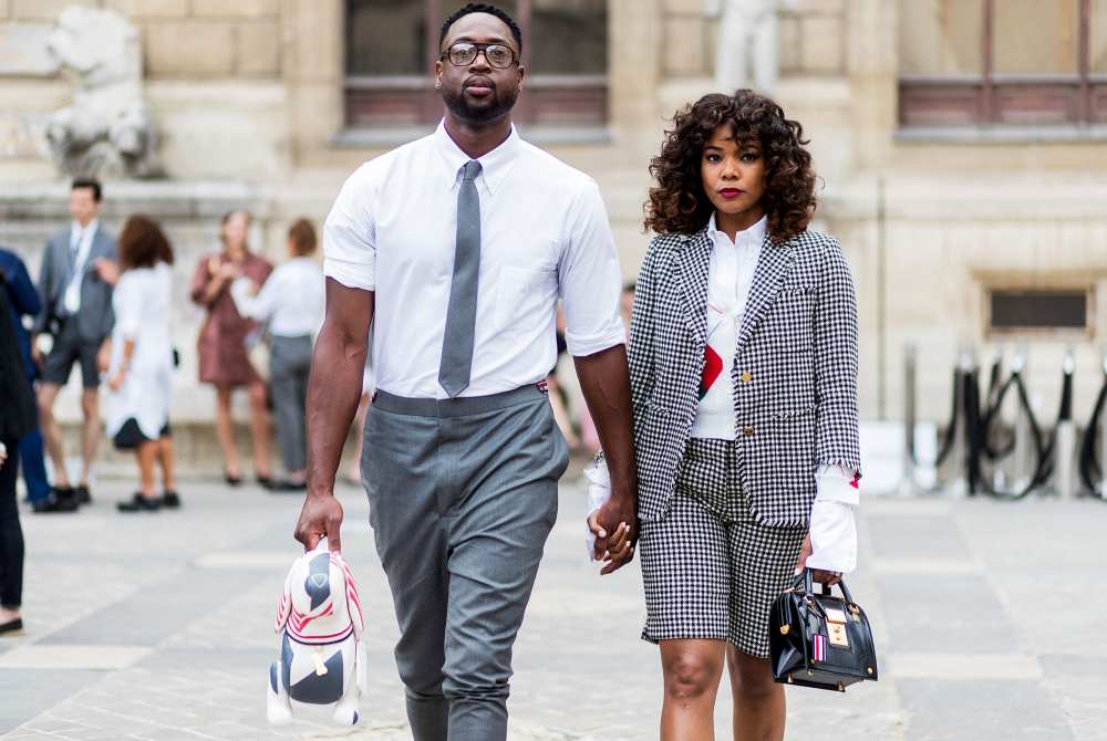 Dwyane Wade and Gabrille Union