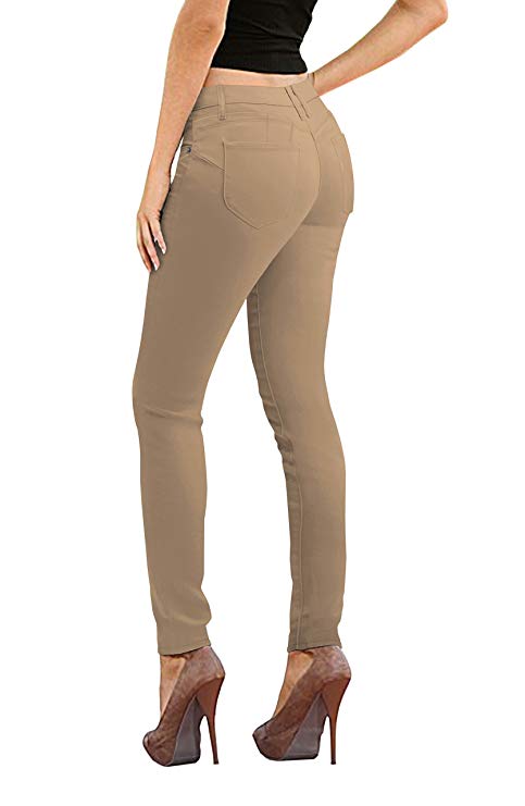 Hybrid & Co Women’s Butt Lift Super Comfy Stretch Denim Skinny Yoga Jeans