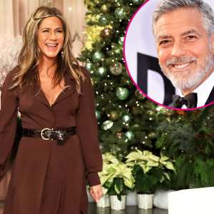 Jennifer Aniston and George Clooney