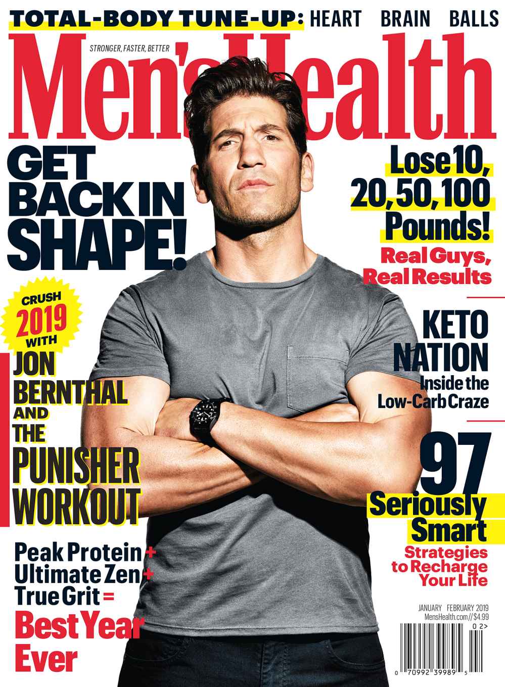 Jon Bernthal Dropped Out First Man After Daughter Coma Mens Health
