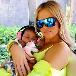 Khloe Kardashian Has an Interesting Morning 'Ritual' With True