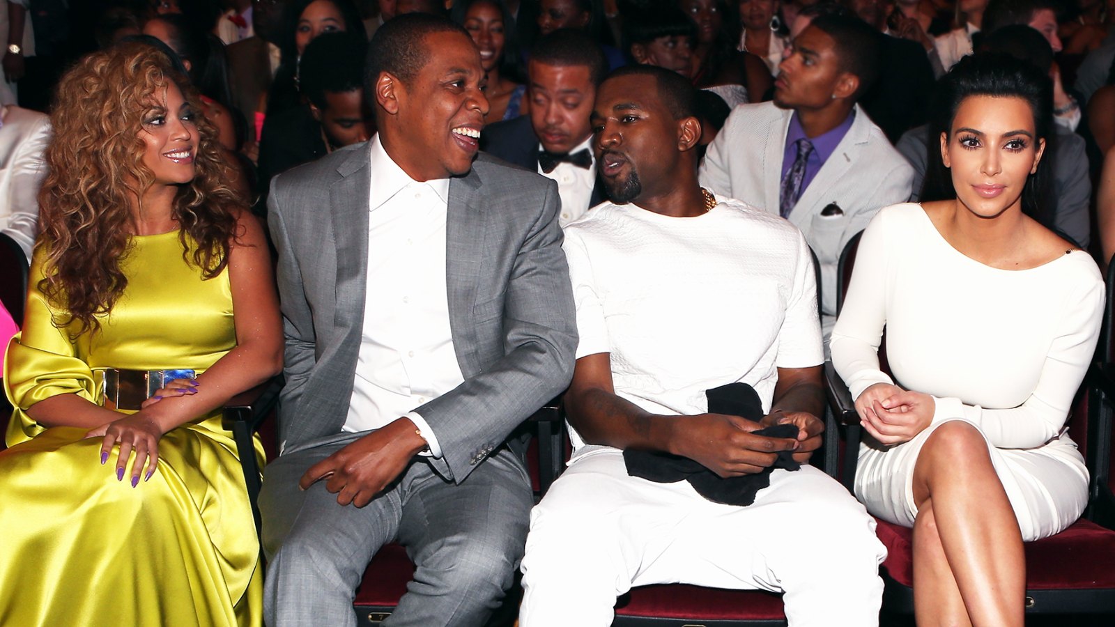 Kim Kardashian, Kanye West, Beyonce and Jay-Z Attend Travis Scott's Astroworld Concert