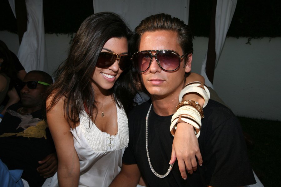 Kourtney Kardashian and Scott Disick