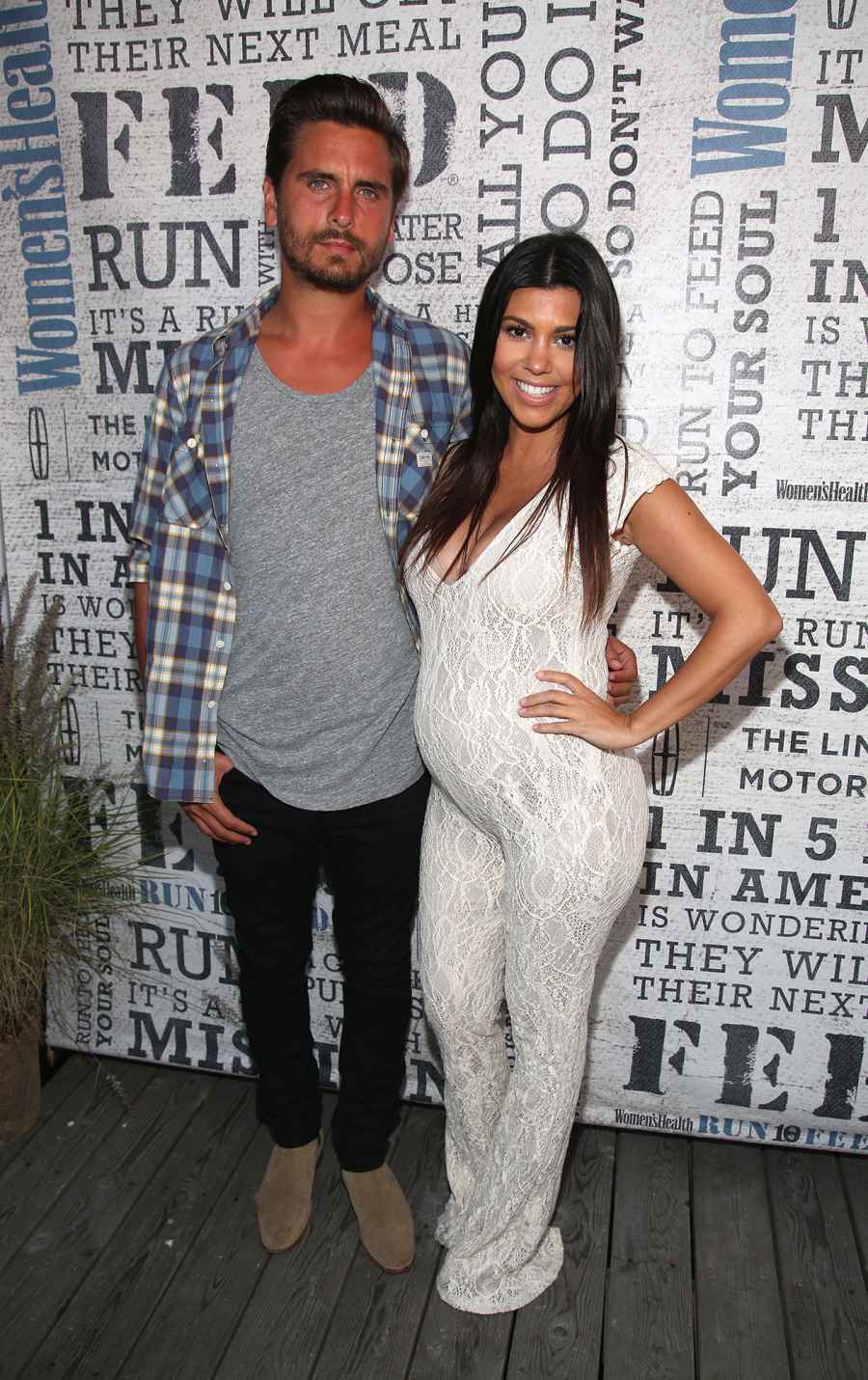 Kourtney Kardashian and Scott Disick