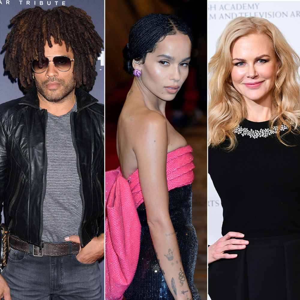 Lenny Kravitz: Daughter Zoe Working With Ex Nicole Kidman is 'Beautiful'