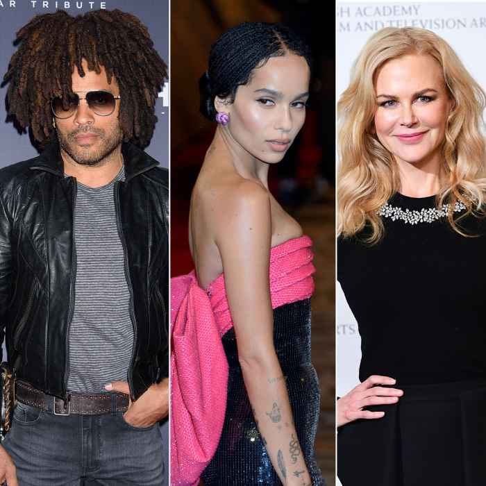 Lenny Kravitz: Daughter Zoe Working With Ex Nicole Kidman is 'Beautiful'
