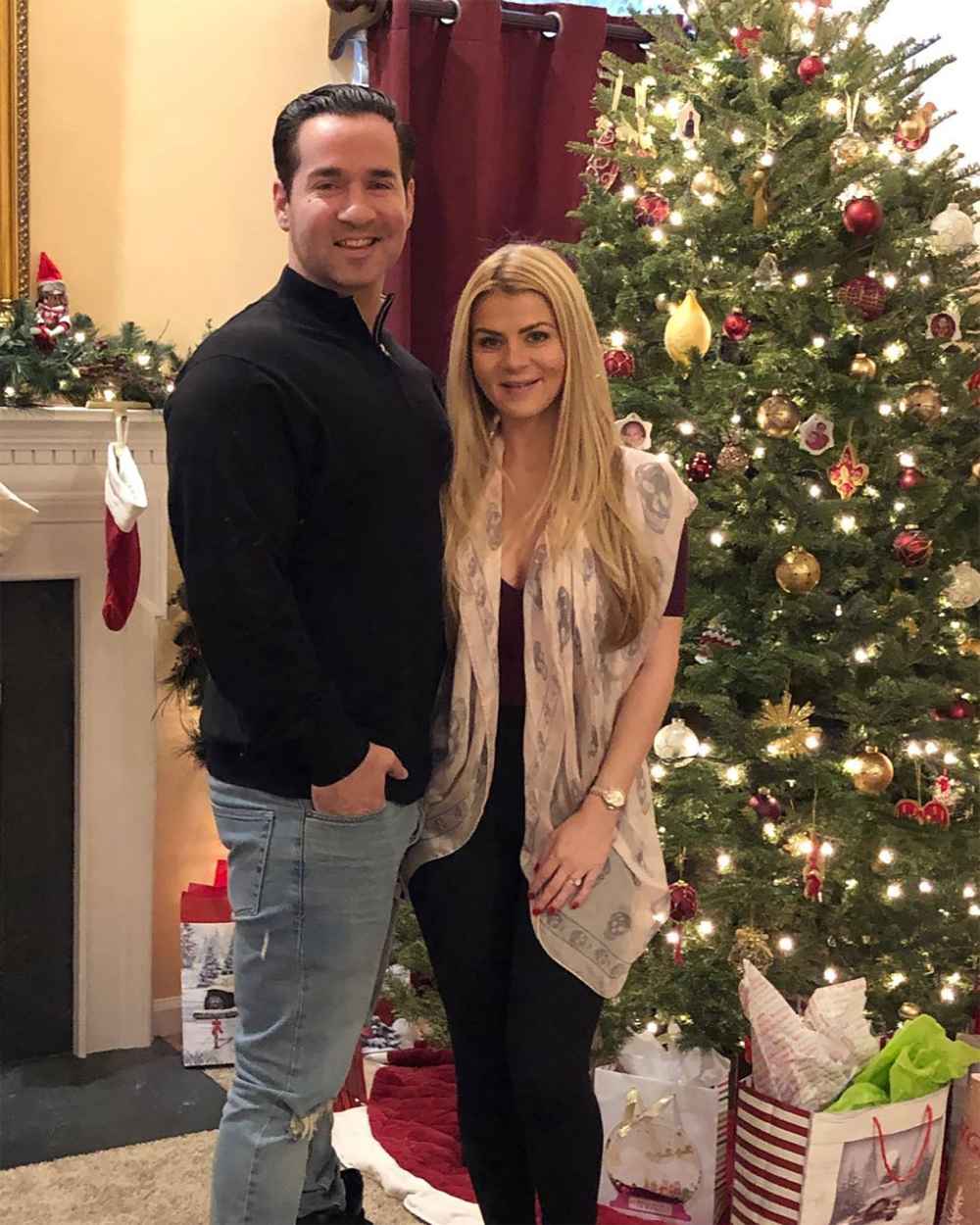 Mike Sorrentino Celebrates Christmas With Wife Lauren Pesce Ahead of Prison Sentence