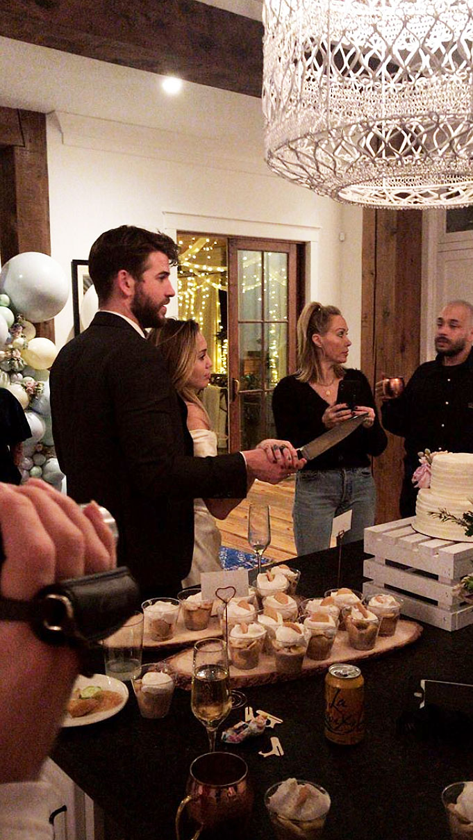 Miley Cyrus Liam Hemsworths Secret Wedding