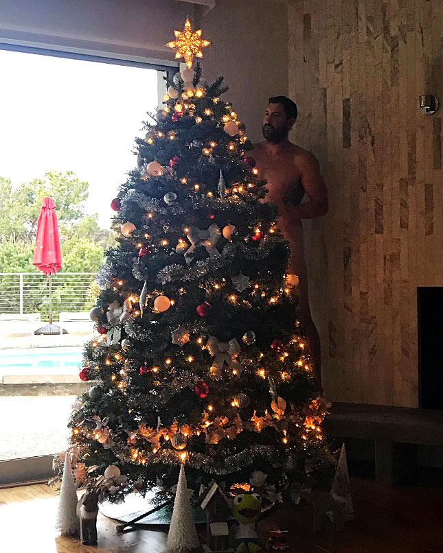 stars go all out with holiday decorations gallery
