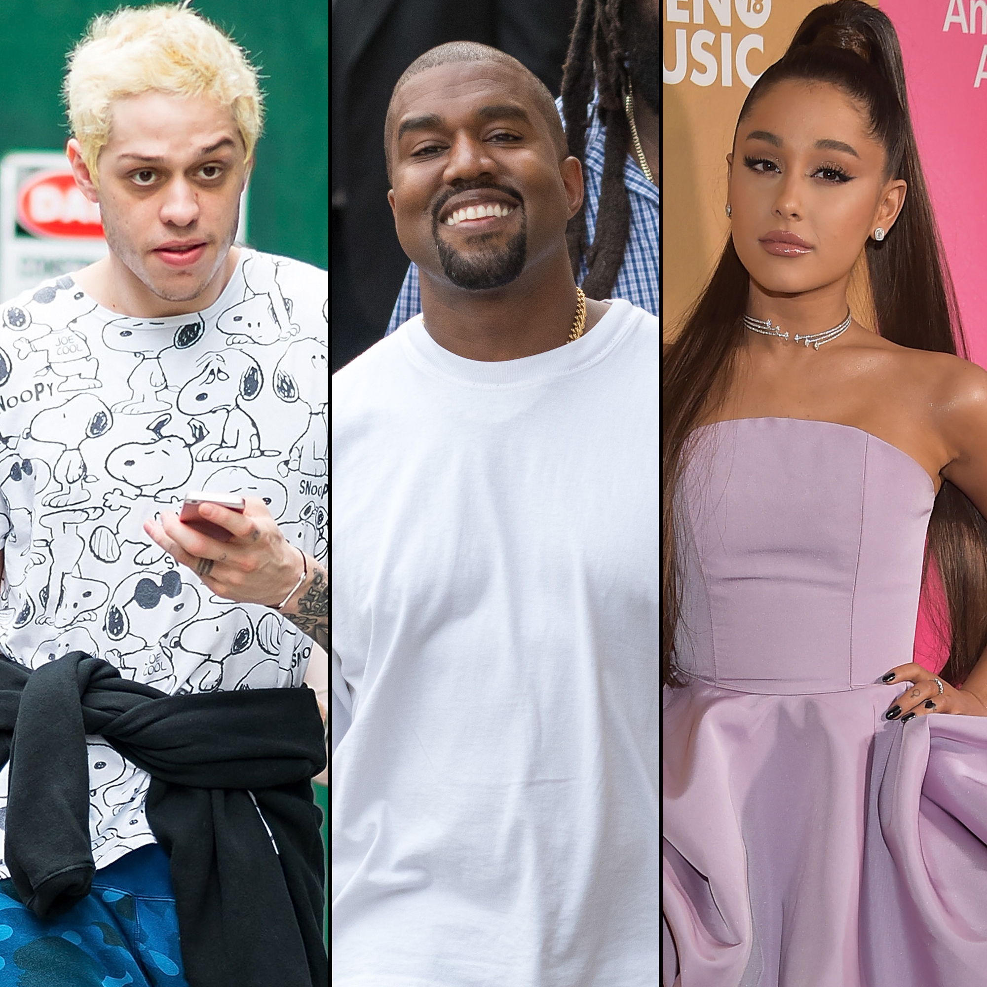 Pete Davidson Kanye West comments Ariana Grande