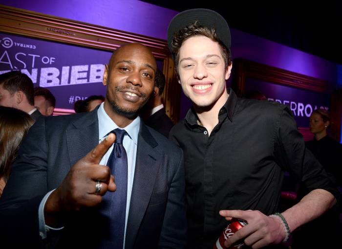 Pete Davidson Spent the Days Leading Up to Christmas in the Woods With Dave Chapelle