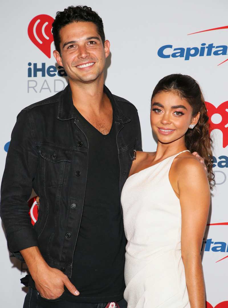 Wells Adams and Sarah Hyland