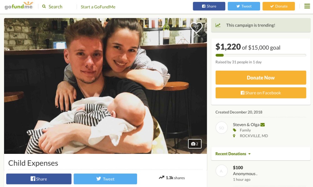 90 Day Fiance Steven and Olga Ask Fans to Help Pay Bills