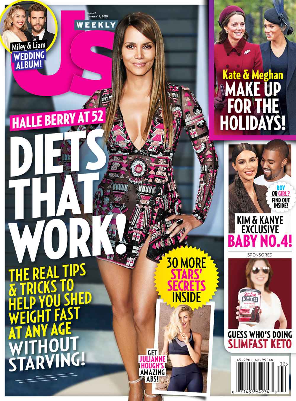 Us Weekly Cover Halle Berry Diets