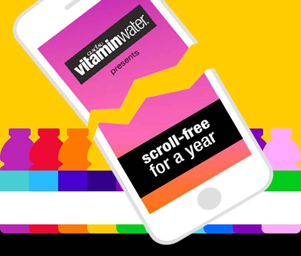 Vitaminwater Will Give $100,000 to Person Who Can Go Without Their Smartphone for a Year