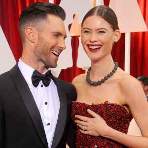 Adam Levine and Behati Prinsloo
