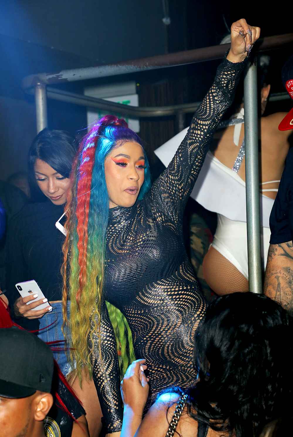cardi-b-partying-post-split