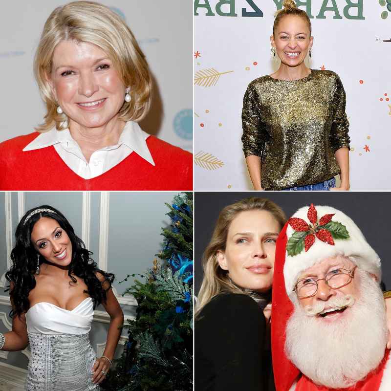 Martha Stewart, Nicole Richie, Melissa Gorga and More Stars Reveal Their 2018 Holiday Plans