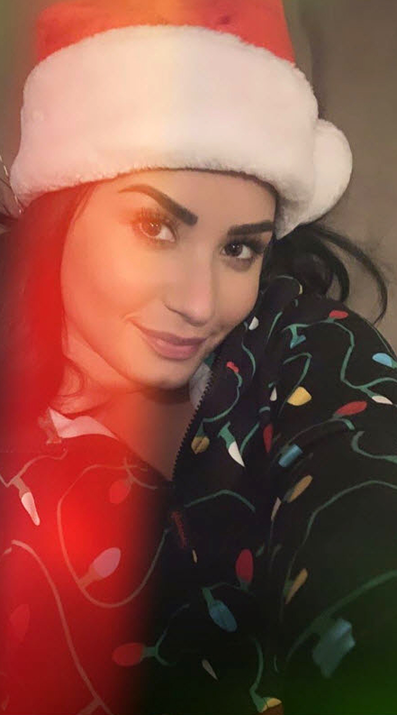 Demi Lovato Christmas 2018