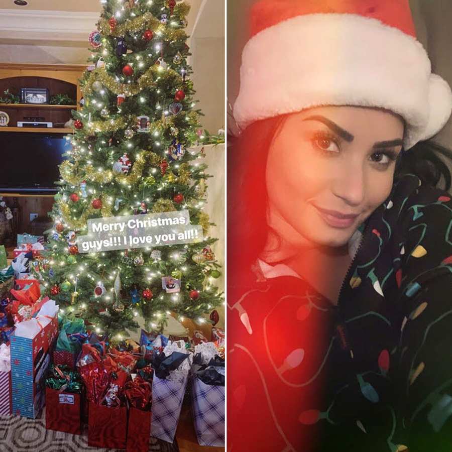 Demi Lovato Christmas 2018