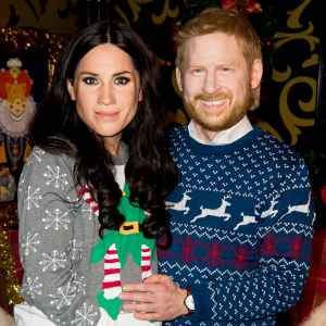duchess-meghan-prince-harry-wax-figure