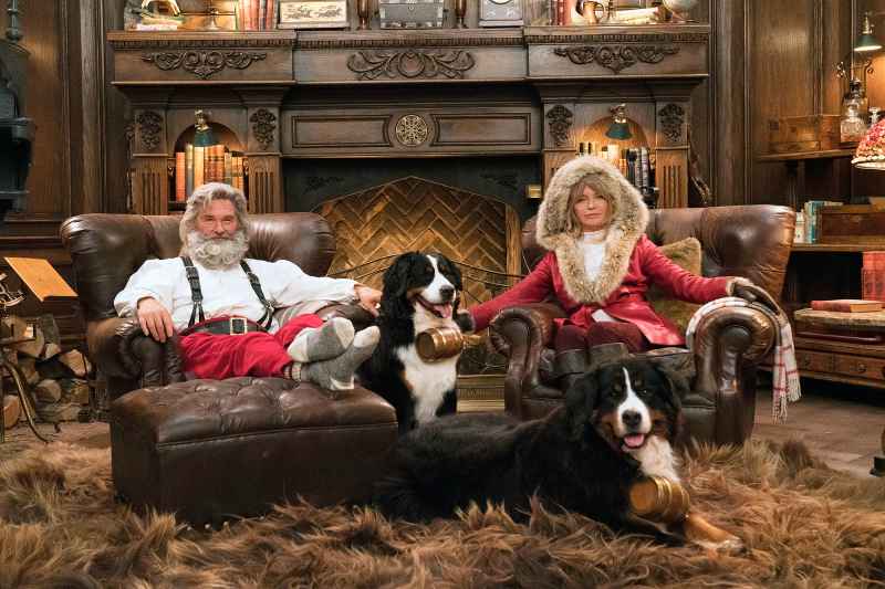 Goldie Hawn Kurt Russell Mr and Mrs Claus The Christmas Chronicles