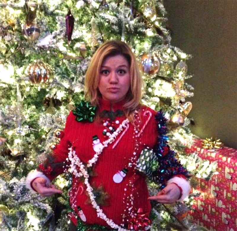 celebrity ugly christmas sweater