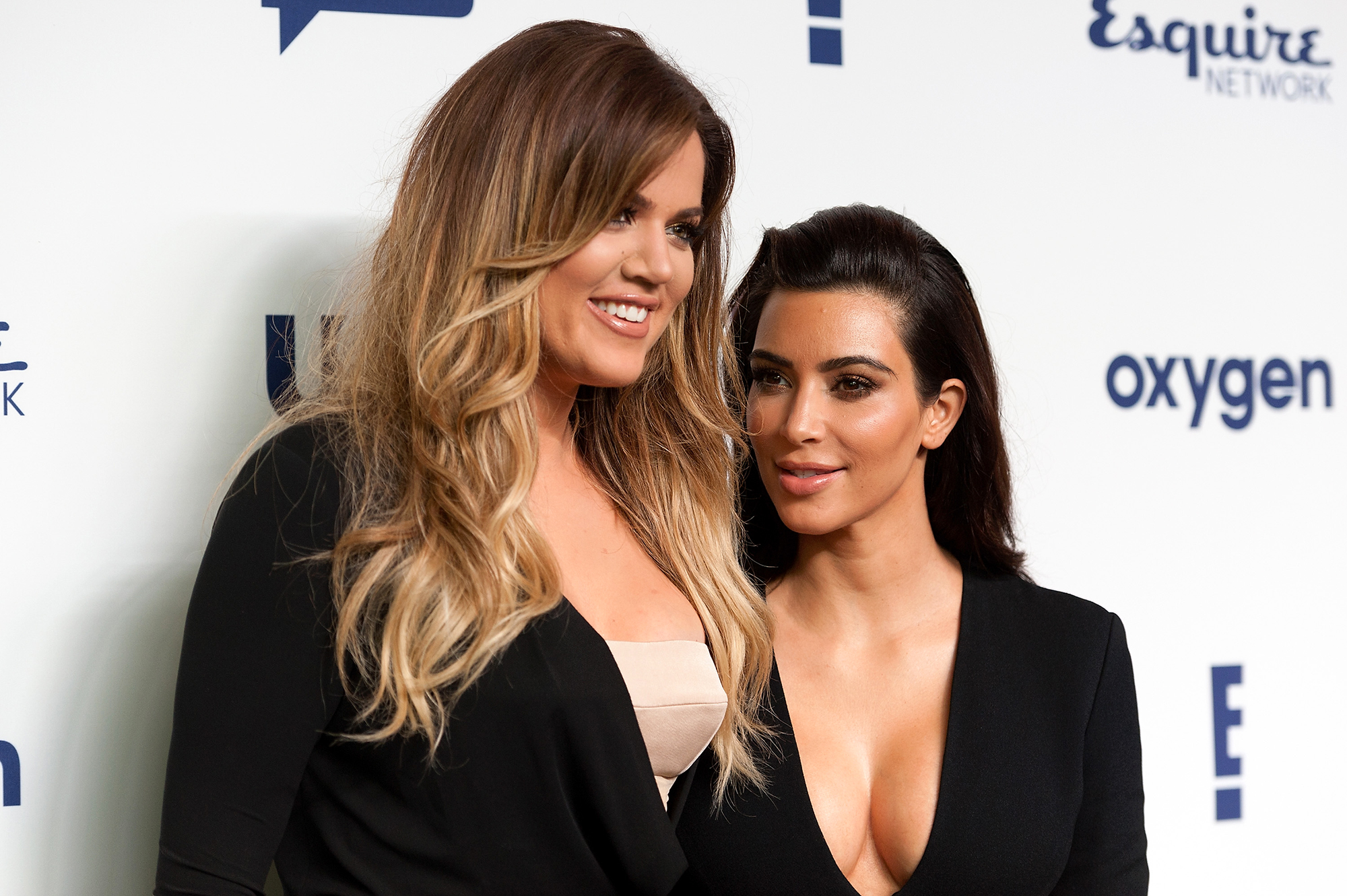Khloe Kardashian and Kim Kardashian