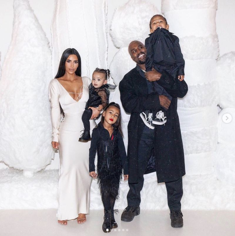kim-kardashian-kanye-west-family-photo-christmas-eve-2