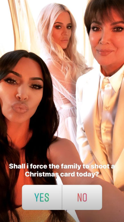 Deck the Halls! A Kardashian Christmas Card May Be Coming After All