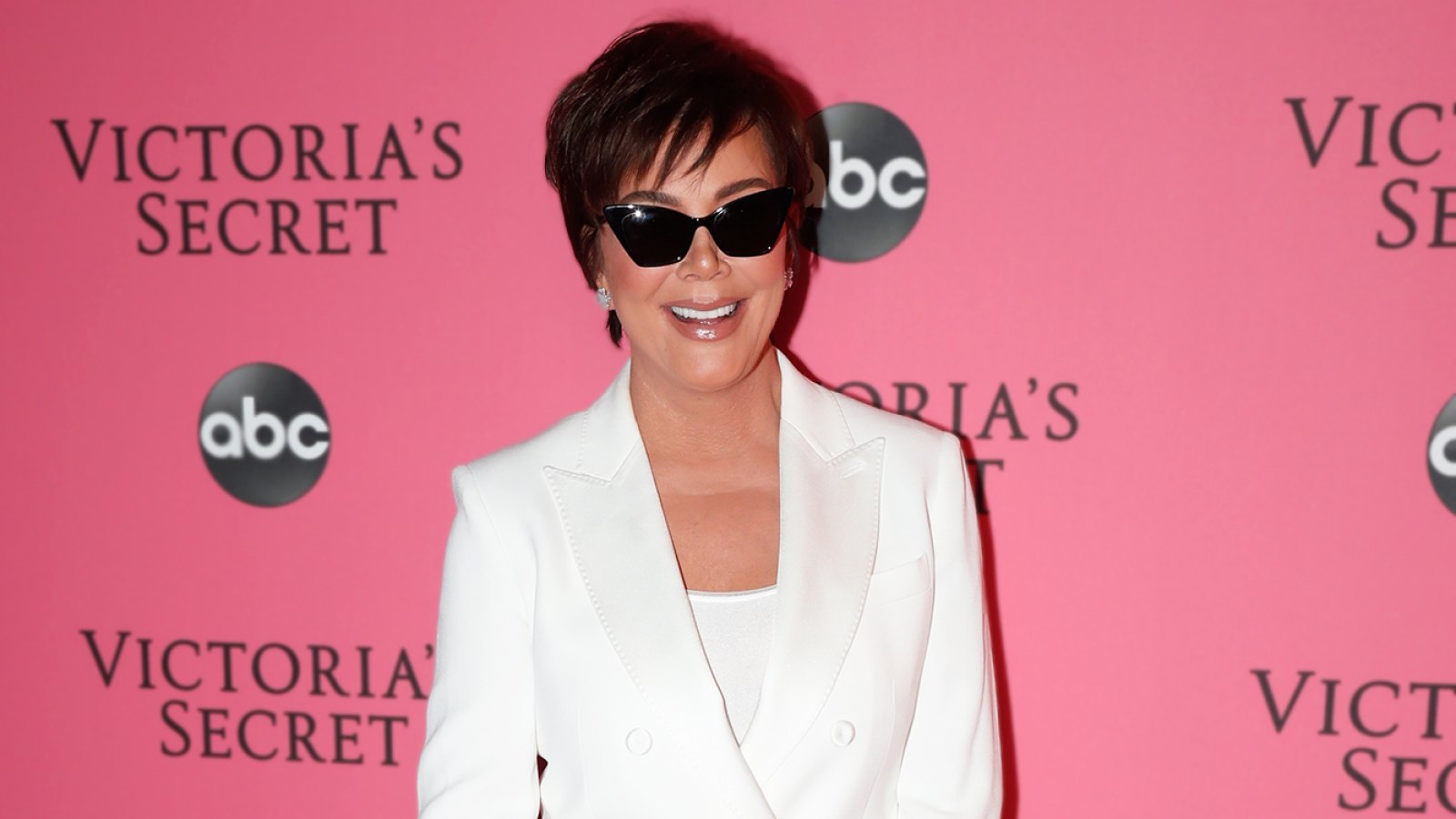 Kris Jenner Embodied Her ‘Thank U, Next’ Character at Kendall Jenner’s VS Fashion Show