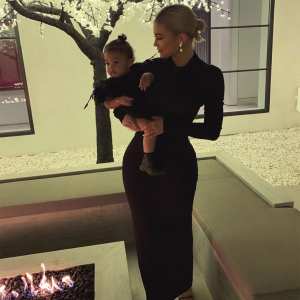 Kylie Jenner and daughter, Stormi