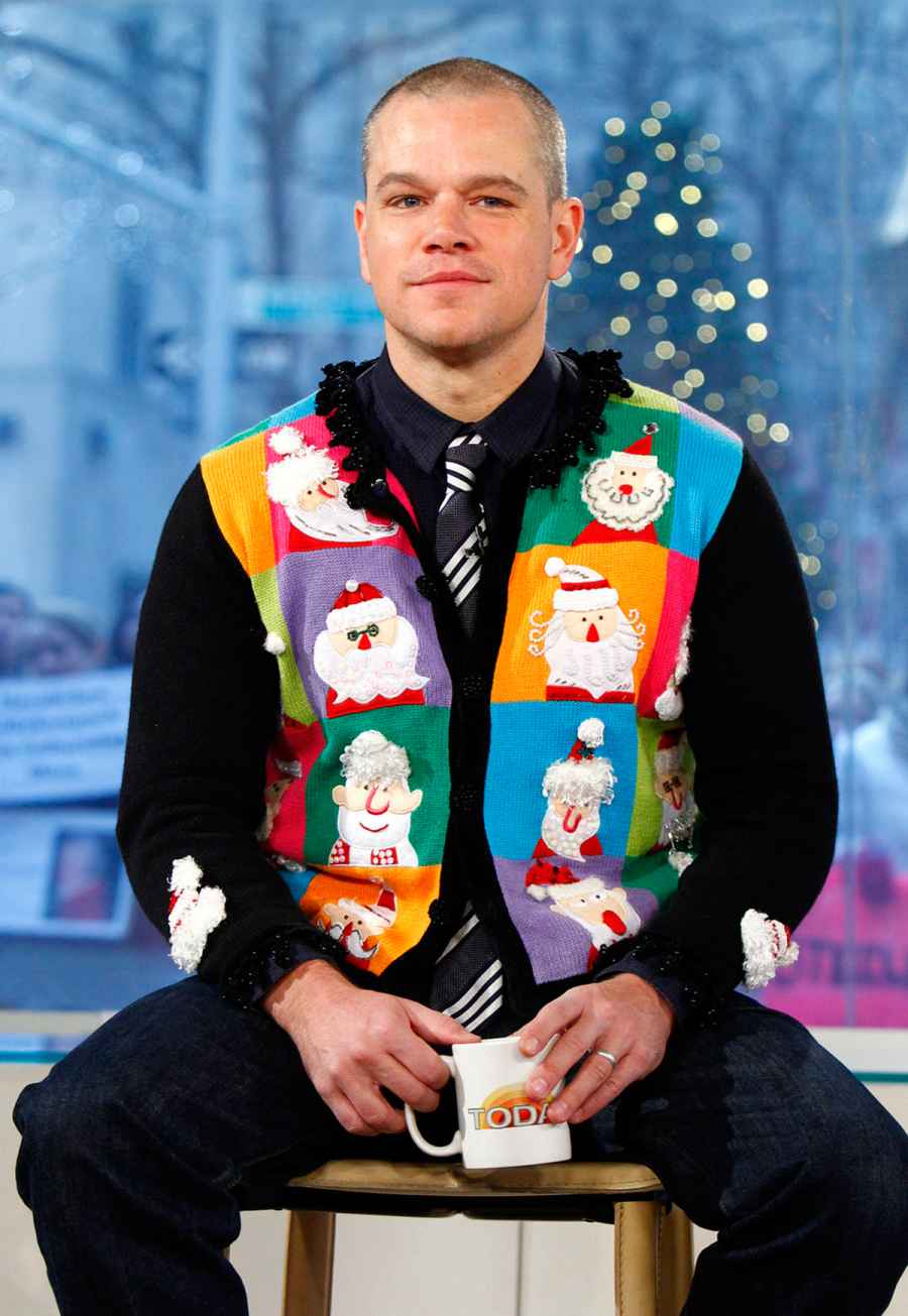celebrity ugly christmas sweater