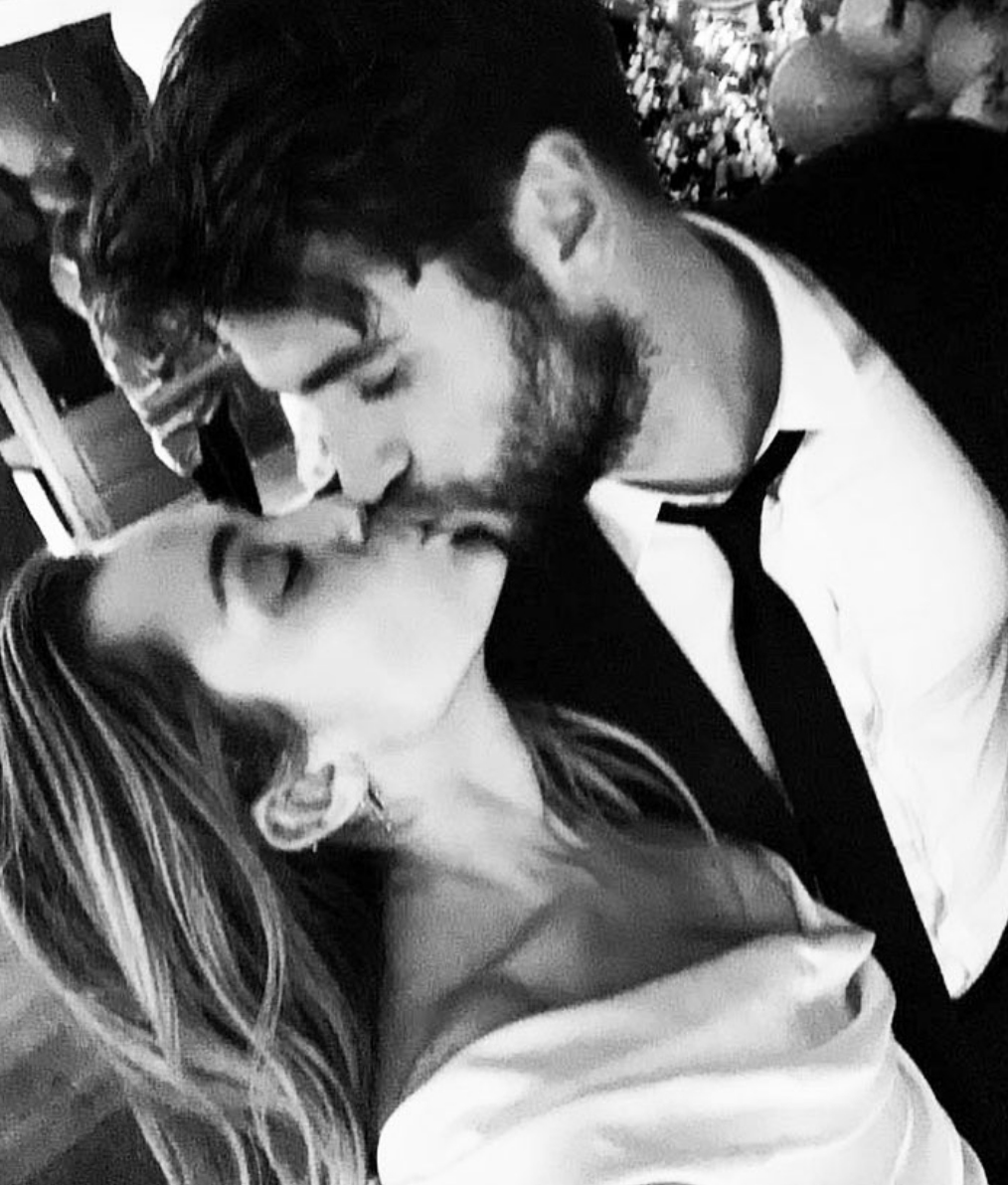 The lovely #kjbride @tishcyrus got married in #Malibu at @mileycyrus home  and we can't believe how stunning she looked in her… | Instagram