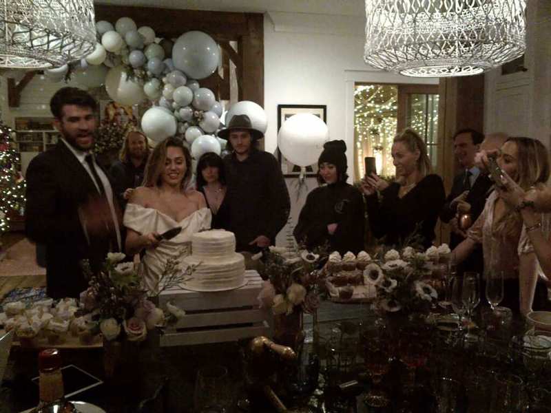 Inside Miley Cyrus and Liam Hemsworth's Secret Wedding: Pics
