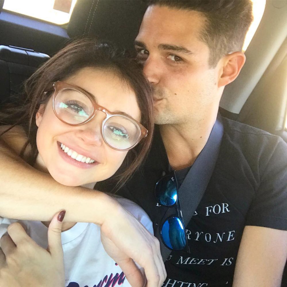 Sarah Hyland Shares Naked 'Skinny Dipping' Picture from Birthday Vacation with Boyfriend Wells Adams